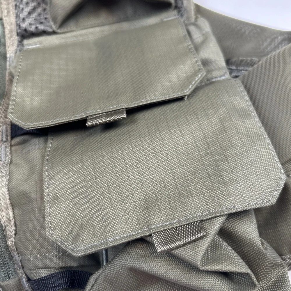 NWT Patagonia Stealth Pack Vest Basin Green Size XS/S Fly fishing Ripstop Patch